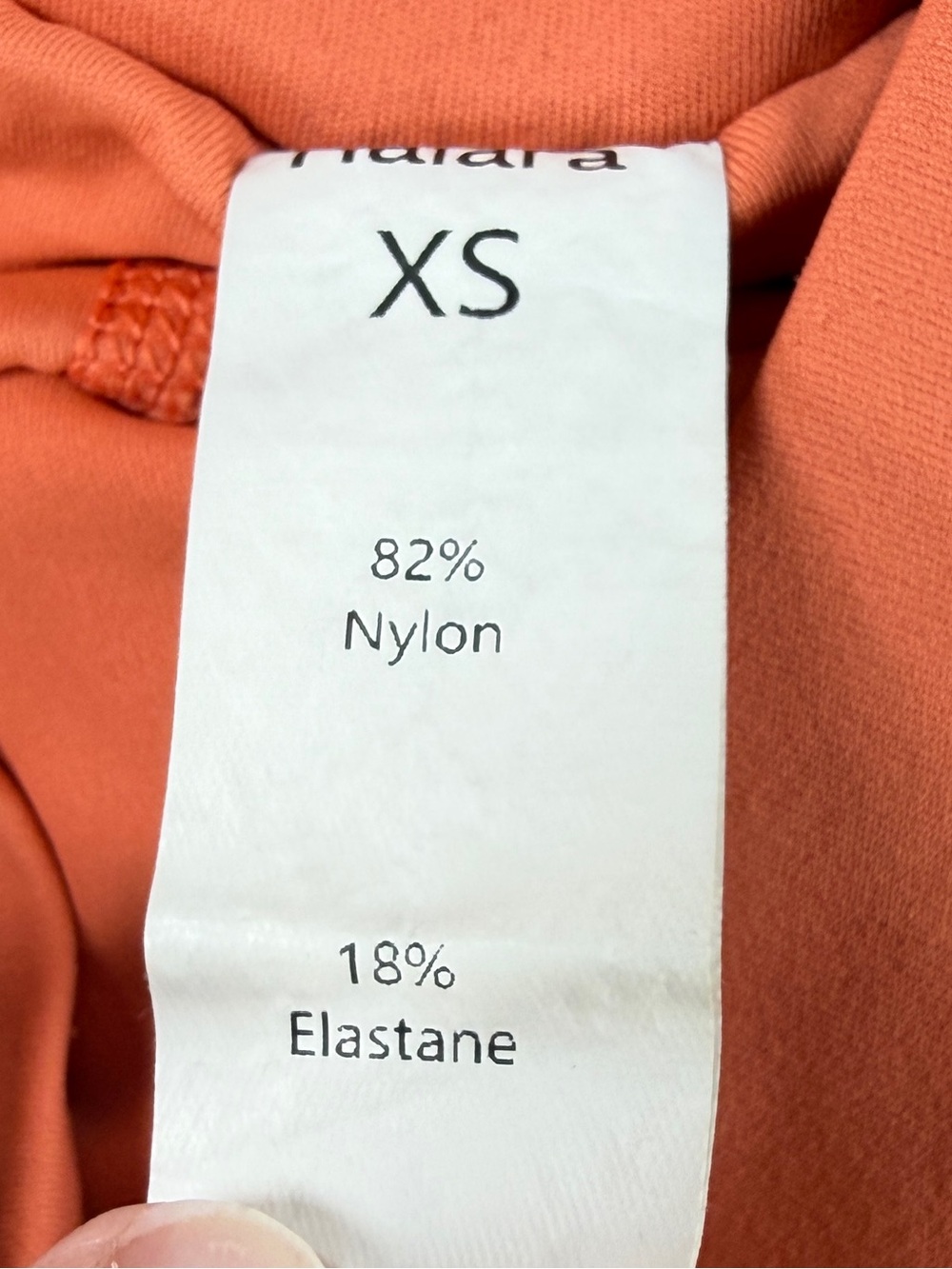 Halara SoftlyZero Airy Super High Waisted 2-in-1 Shorts XS Orange 3” Lounge - Picture 3 of 10